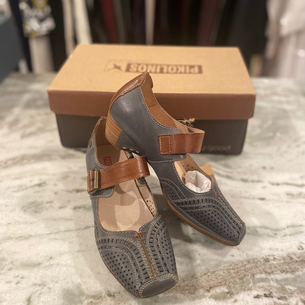 NEW Pikolinos Gandia Jean/Cuero size EU 37